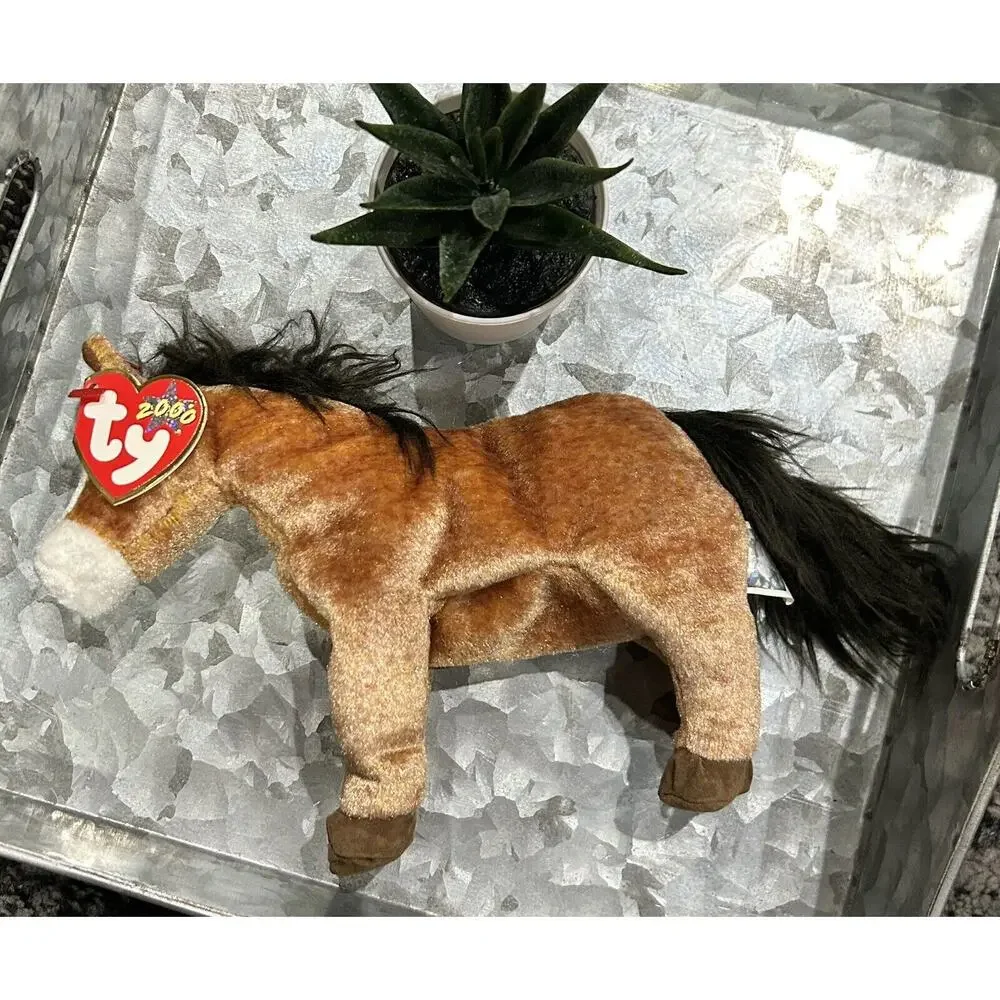 Ty Beanie Baby “Oats”‎ The Horse Mint Retired Vintage Collectible Plush Toy